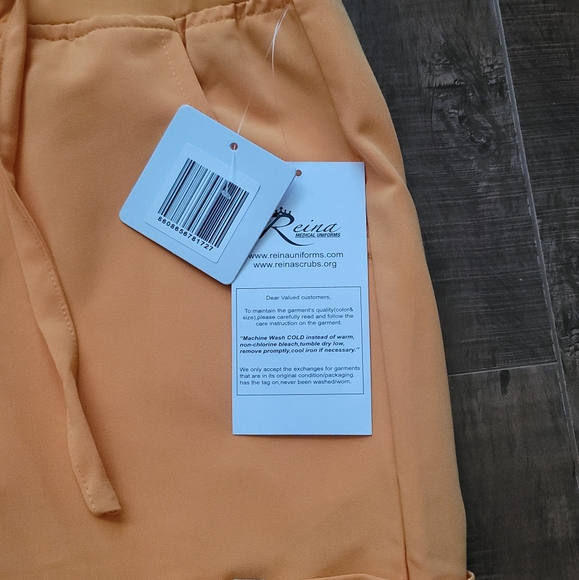NWT Reina V-Neck 3 Welt Pockets Luxe Stretch Jogger Pants Size Small Sun… - Picture 14 of 16
